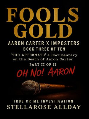 cover image of Fools Gold Aaron Carter X Imposters